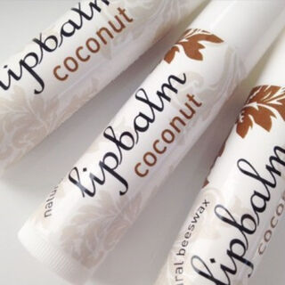 Coconut Natural Beeswax Lip Balm