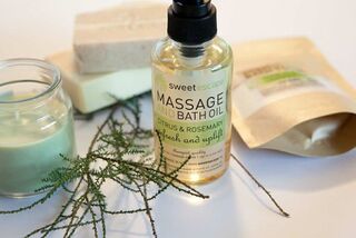 Citrus & Rosemary Gourmet Bath & Massage Oil - 100ml