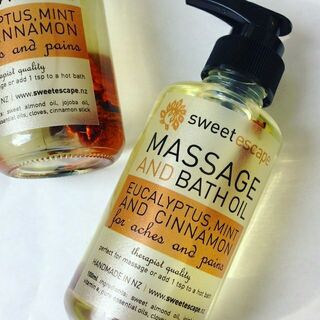 Eucalyptus, Mint & Cinnamon Gourmet Bath & Massage Oil - 100ml