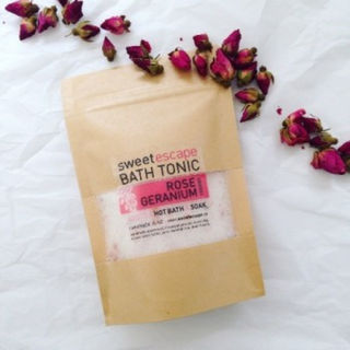 Rose Geranium Artisan Bath Tonic - 100g Bag
