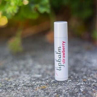 Strawberry Natural Beeswax Lip Balm