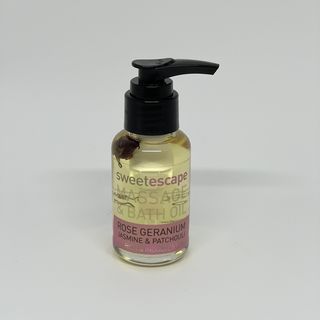 Rose Geranium Gourmet Bath & Massage Oil - 50ml