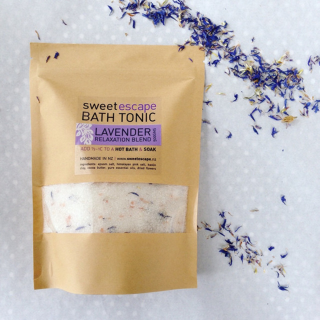 Relaxing Lavender Artisan Bath Tonic - 100g Bag