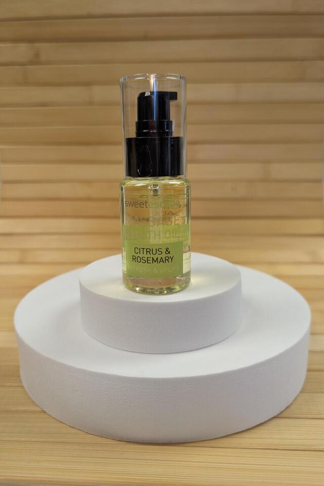 Citrus and Rosemary - Massage & Bath Oil, 30ml