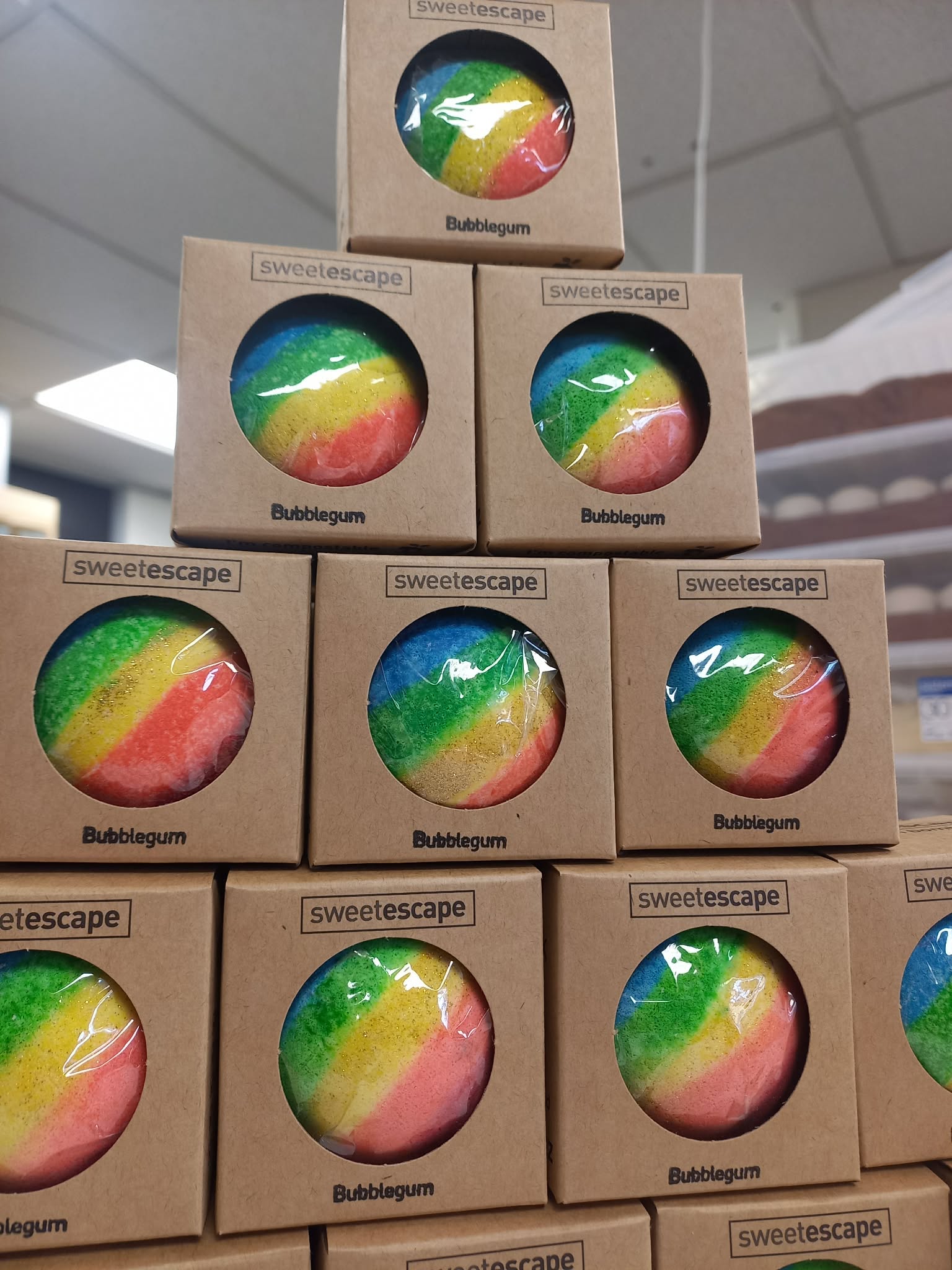 Rainbow Bath Bomb
