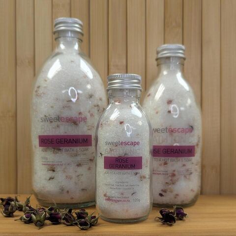 Relaxing Bath Tonics And Salts - Sweet Escape