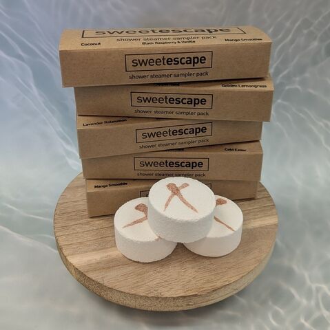 Shower Steamer, mini sampler, 3 Packs