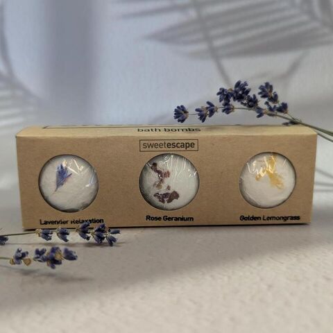 Mini Bath Bomb 3 Packs