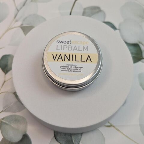 Lip Balm Tin  Vanilla