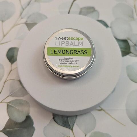 Lip Balm Tin  Lemongrass