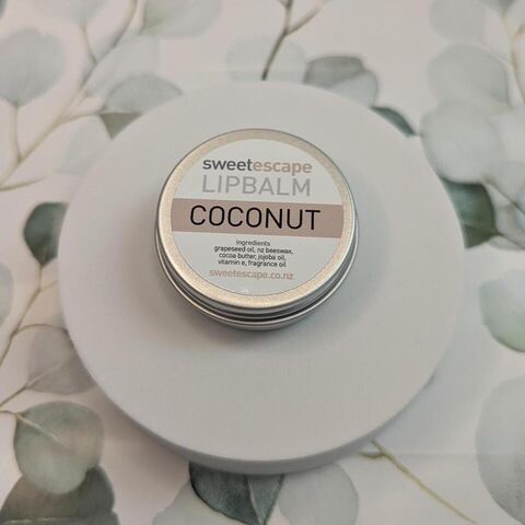 Lip Balm Tin  Coconut