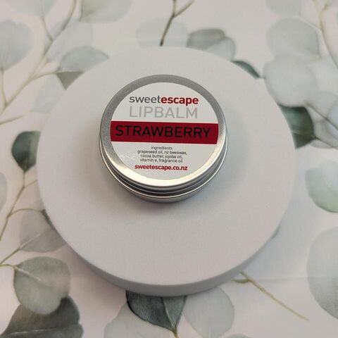 Lip Balm Tin  Strawberry