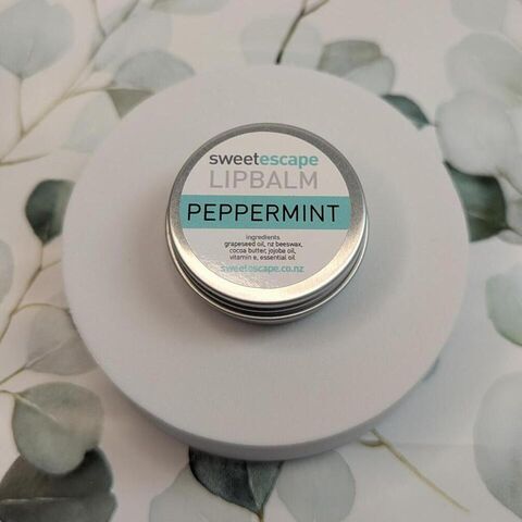 Lip Balm Tin  Peppermint