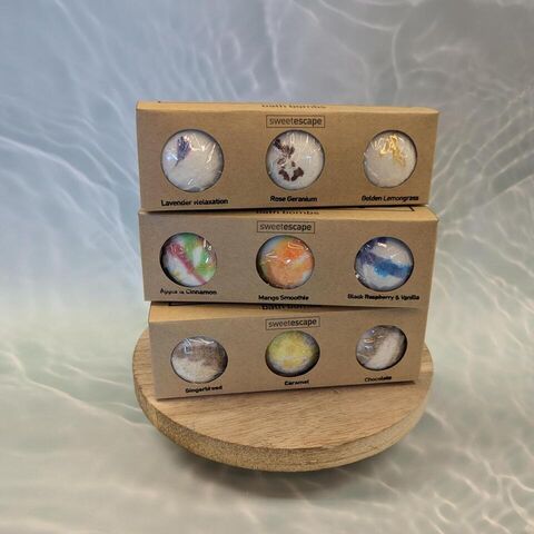 Large Bath Bomb Gift Set  Sweet Scents