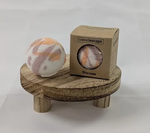 Individual Mini Bath Bomb  Chocolate