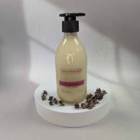 Body Wash  Rose Geranium