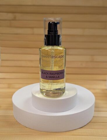 Black Raspberry and Vanilla - Massage & Bath Oil, 100ml