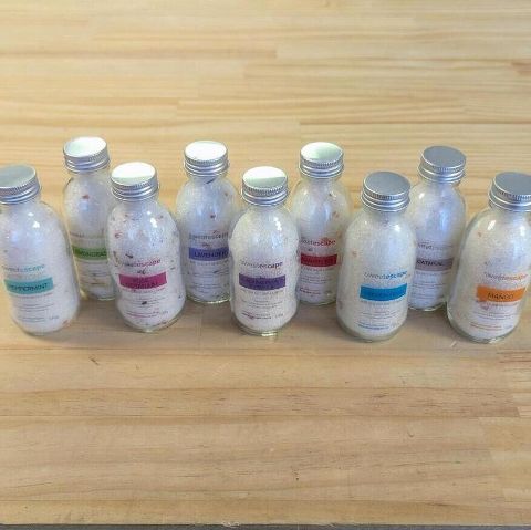 Bath Tonic Glass Jars 120g