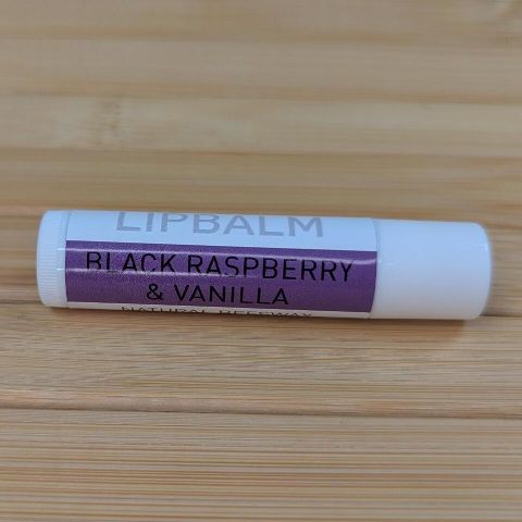 Lip Balm Tube Black Raspberry & Vanilla