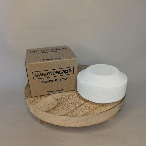 Large Shower Steamer  Sweet Orange