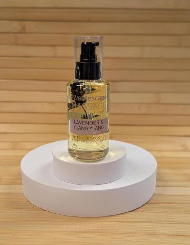 Lavender & Ylang Ylang - Massage & Bath Oil, 100ml